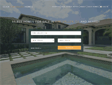 Tablet Screenshot of clicksimivalleyhomes.com